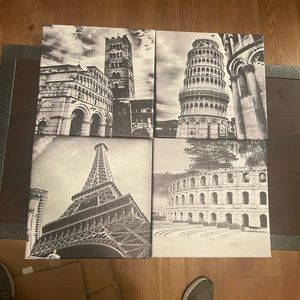4 panel canvas prints